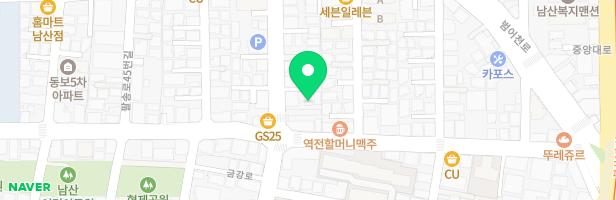 새봄어린이집 실외놀이터 지도 이미지