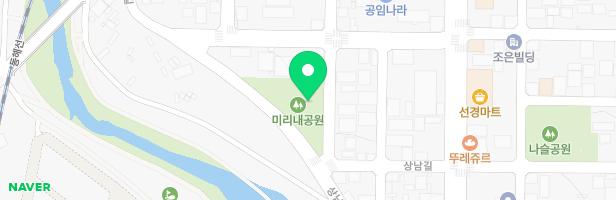 미리내공원 어린이놀이시설 지도 이미지