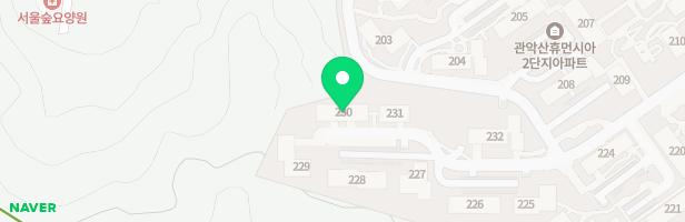 관악산휴먼시아아파트어린이놀이시설(230동옆) 지도 이미지