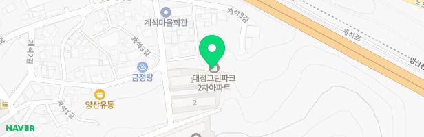 대정그린2차아파트 어린이놀이터 지도 이미지