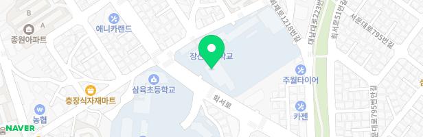장산초등학교 병설유치원 지도 이미지