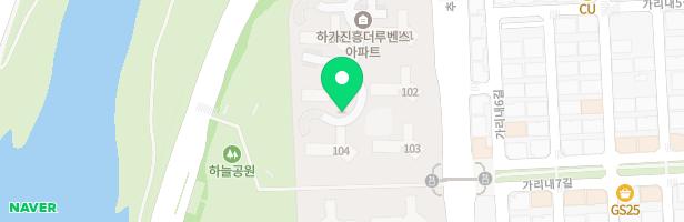 하가더루벤스아파트 지도 이미지