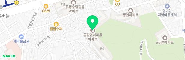 오류동 금강아파트 지도 이미지