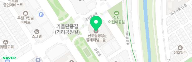 신도림쌍용플래티넘노블 놀이터 지도 이미지