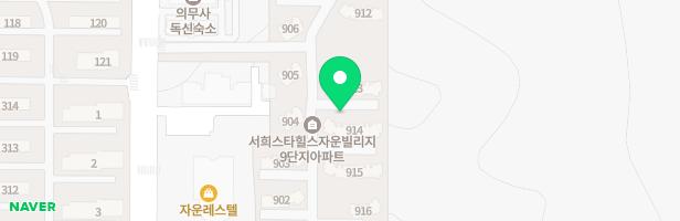 자운대관사유아놀이터 지도 이미지