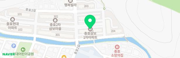 삼보1차아파트 204동 놀이시설 지도 이미지