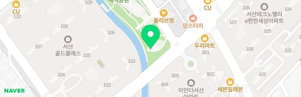 성연 3호 근린공원 놀이터2 지도 이미지
