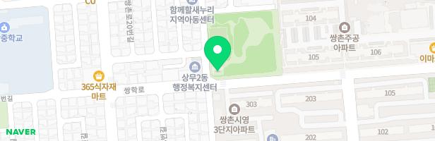 쌍학어린이공원 지도 이미지