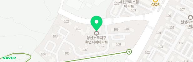 소주휴먼시아아파트 어린이놀이터(유아놀이터) 지도 이미지