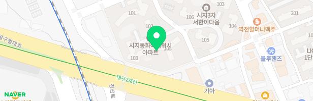 동화아이위시아파트 103동 105동 사이 유아놀이터 지도 이미지