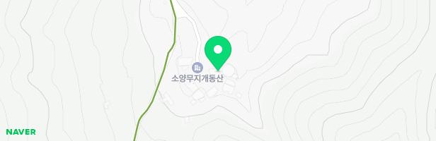 소양무지개동산 놀이터 지도 이미지