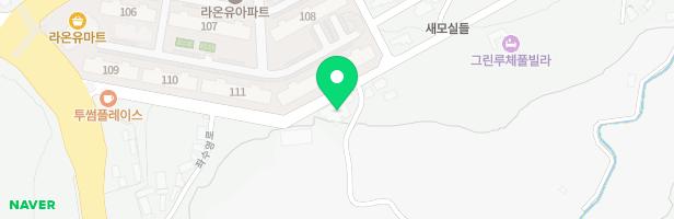 하늘빛유치원 놀이시설 지도 이미지