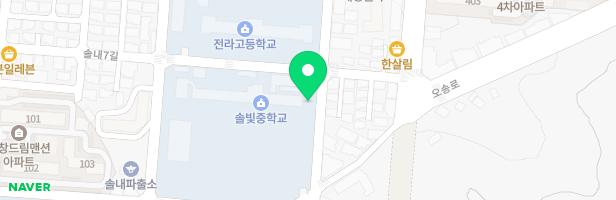 예은교회 어린이놀이시설 지도 이미지