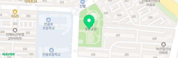 용원문화공원 놀이터 지도 이미지