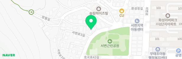 동서변유치원 어린이 놀이터 지도 이미지