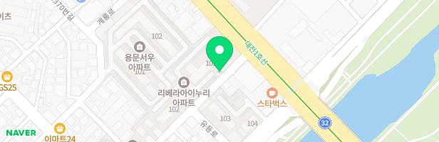 아이누리아파트2단지 놀이터 지도 이미지
