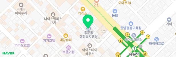 아이누리아파트1단지 놀이터 지도 이미지