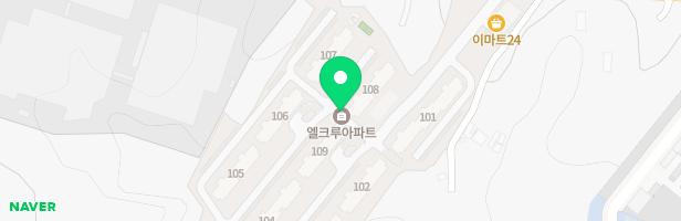 아산엘크루아파트 지도 이미지
