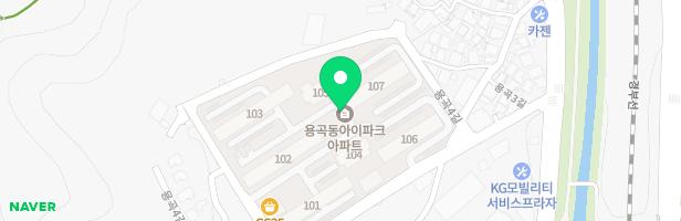 용곡 현대아이파크 놀이터 지도 이미지