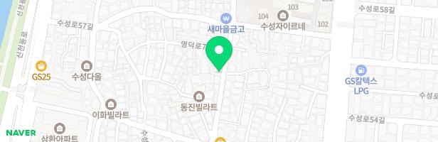 수성어린이집 놀이터 지도 이미지