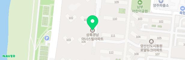 경남아너스빌아파트 102동 놀이시설 지도 이미지