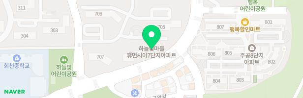 하늘빛마을휴먼시아아파트 유아놀이터1 지도 이미지