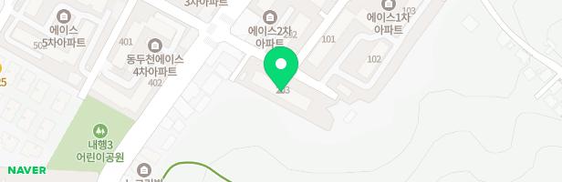 동두천에이스2차아파트 203동앞 놀이터 지도 이미지