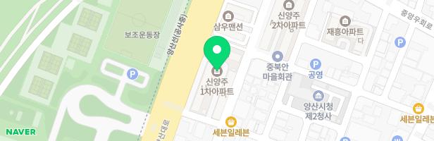 신양주1차아파트 어린이놀이터 지도 이미지