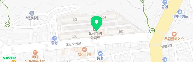 오성타워아파트 어린이놀이터 1 지도 이미지