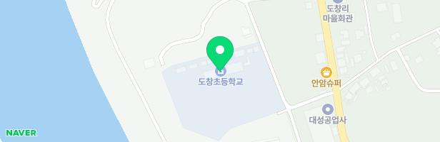 도창초등학교 놀이시설 지도 이미지