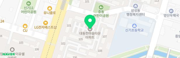신기한마음아파트 어린이놀이터 지도 이미지