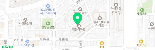 영창아파트놀이터 지도 이미지
