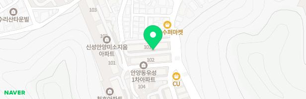 우성1차아파트(101동 뒤) 지도 이미지