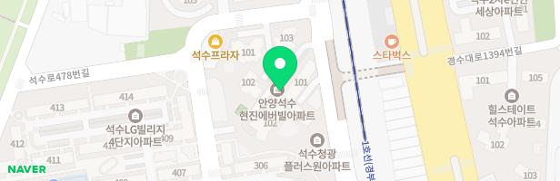 석수현진에버빌 지도 이미지