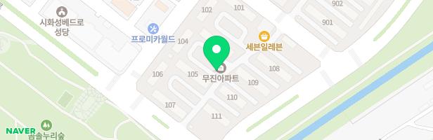 무진아파트 어린이 놀이시설(111동 앞) 지도 이미지
