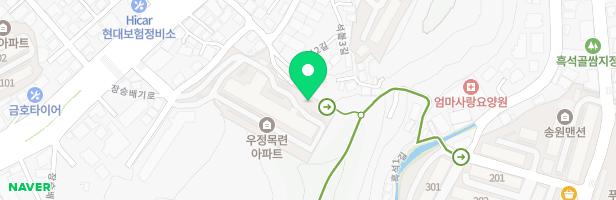 우정목련아파트 어린이놀이터 지도 이미지