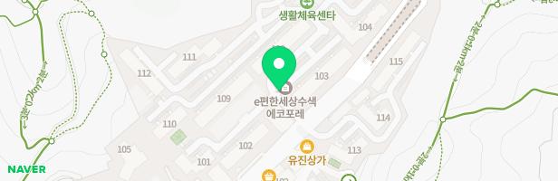 이편한세상 수색에코포레 중앙광장놀이터 지도 이미지