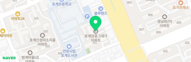호계임광그대가3차아파트 놀이터 지도 이미지