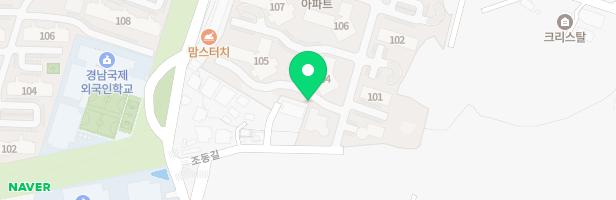 사천엘크루아파트 어린이놀이터3 지도 이미지