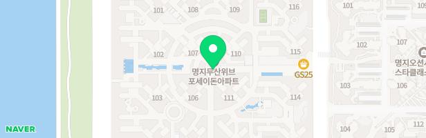 큰나무공원(제4호어린이공원) 지도 이미지
