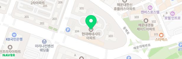 현대베네시티 103동 놀이터 지도 이미지