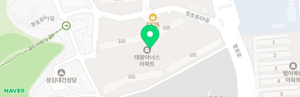 황금태왕아너스 어린이 놀이터1 지도 이미지