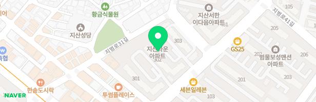 지산타운 어린이놀이시설 지도 이미지