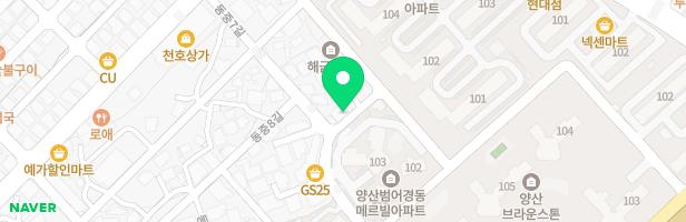 백산어린이집 지도 이미지