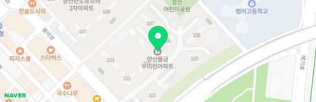 우미린아파트 어린이놀이터1 지도 이미지