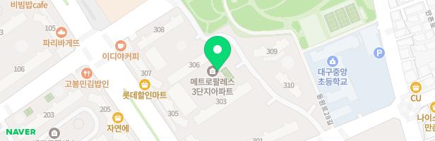 메트로팔레스3단지 308동앞 어린이놀이시설 지도 이미지