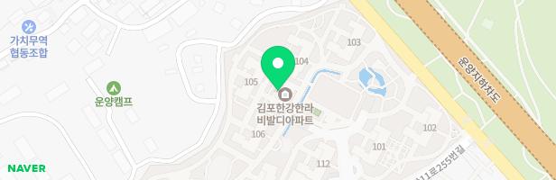 한강신도시한라비발디아파트105동뒤어린이놀이터-2 지도 이미지