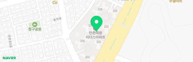 만촌태왕리더스107동 옆 놀이시설 지도 이미지