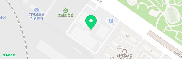 우방사랑마을 103동 앞 어린이놀이터 지도 이미지