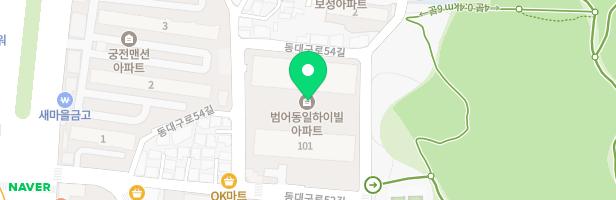 범어동일하이빌 어린이놀이시설 지도 이미지